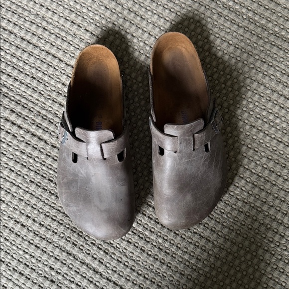 Birkenstock Boston Soft-bed Oiled Iron Size 45 - Picture 2 of 8